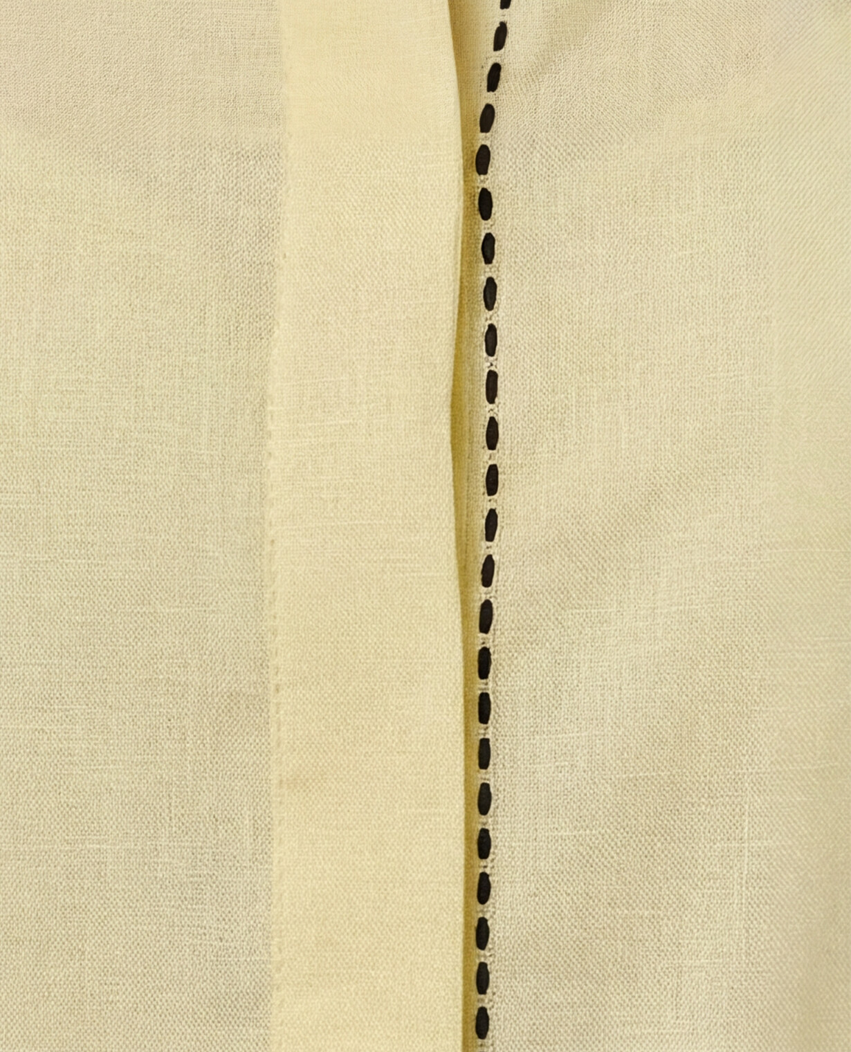 Industale Lemon Linen Kurta Set - Butter Yellow 3