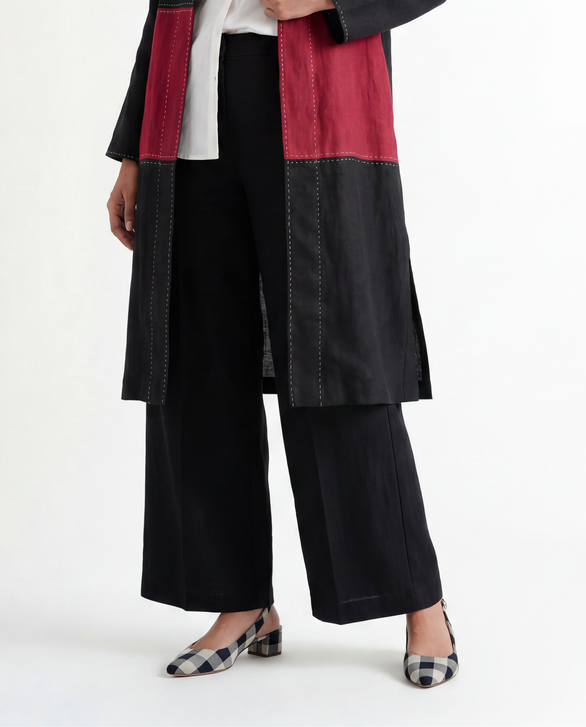 Signature Linen Pants - Black