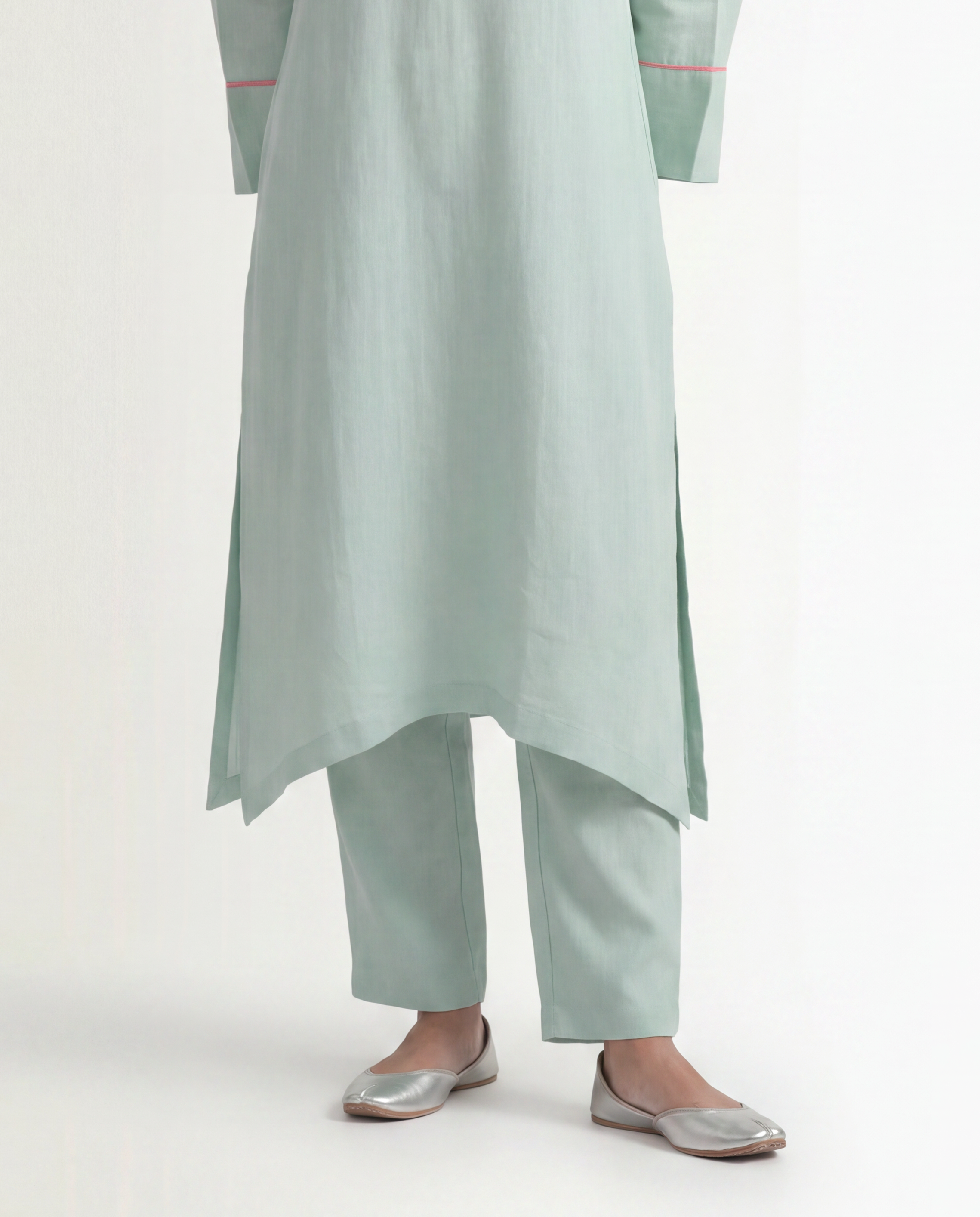 Meadow Linen Pants - Mint Green