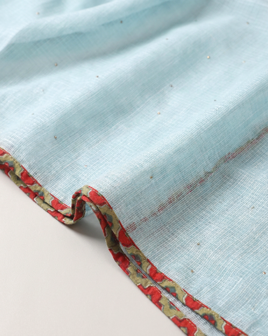 Taal Doria Dupatta - Sky Blue