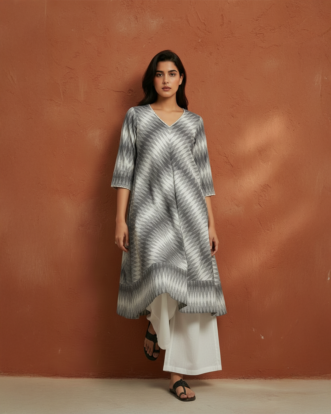 Loom Kurta Set