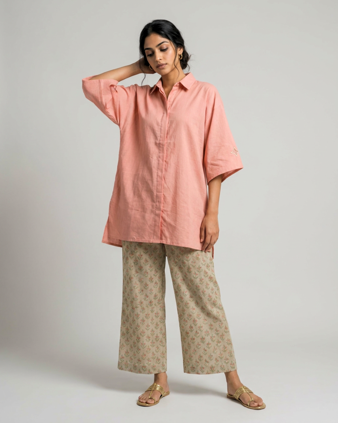 Nisha Mul Pants - Sea Green