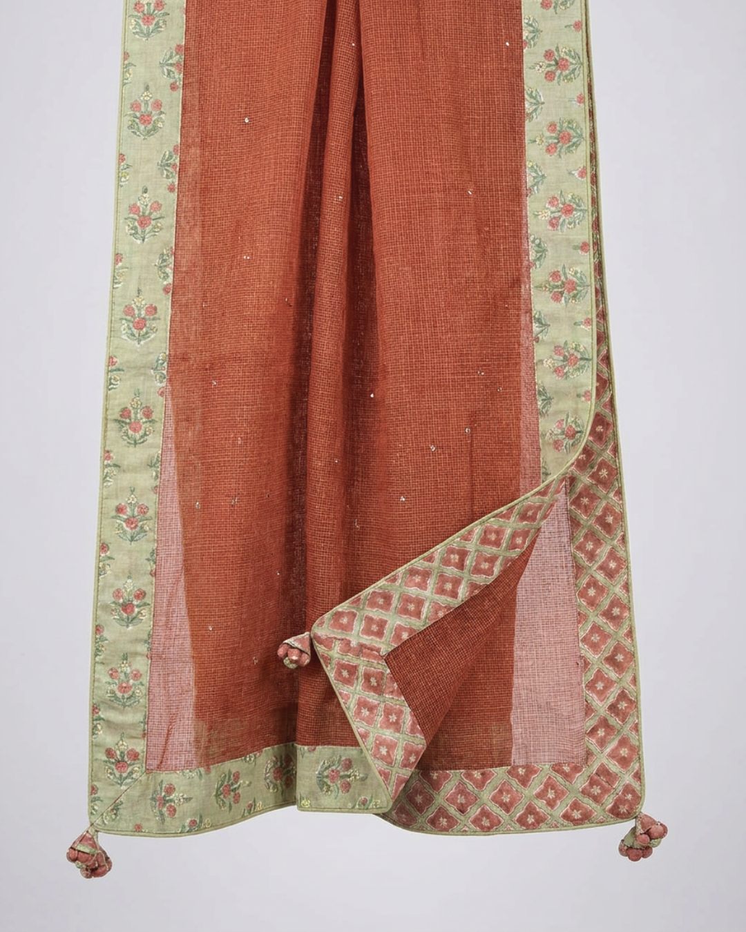 Ragini Doria Dupatta - Brown