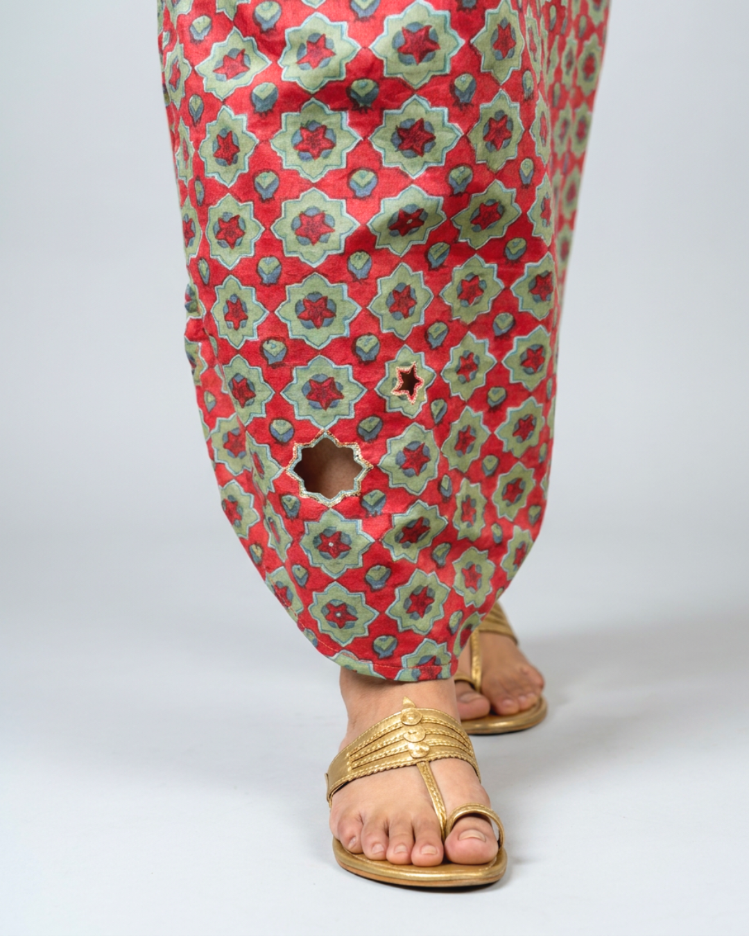 Sur Mul Dress - Crimson Red